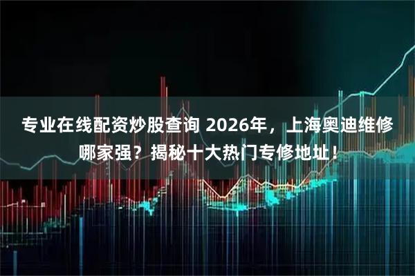 专业在线配资炒股查询 2026年，上海奥迪维修哪家强？揭秘十大热门专修地址！